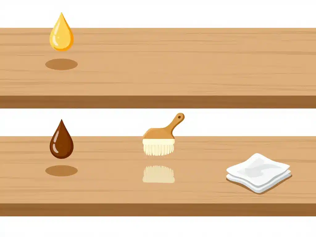 entretien plan de travail bois protection huile vernis cire comparaison