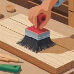 illustration ponçage entre couches de lasure titre