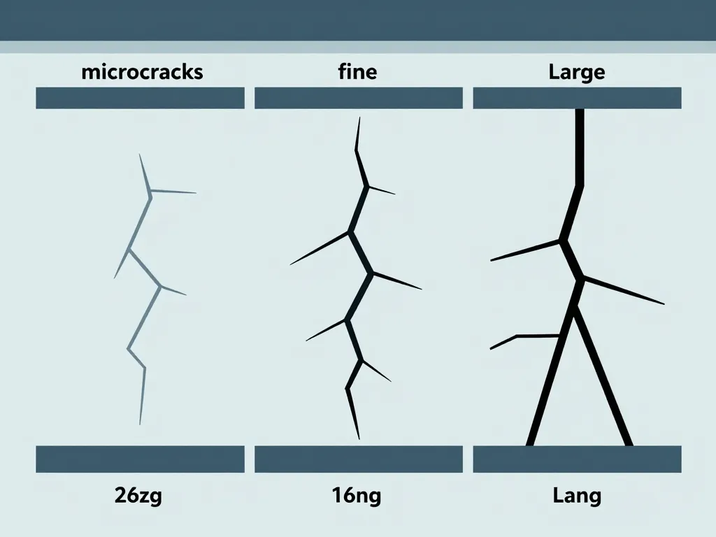 diagramme fissure facade quand s'inquiéter types
