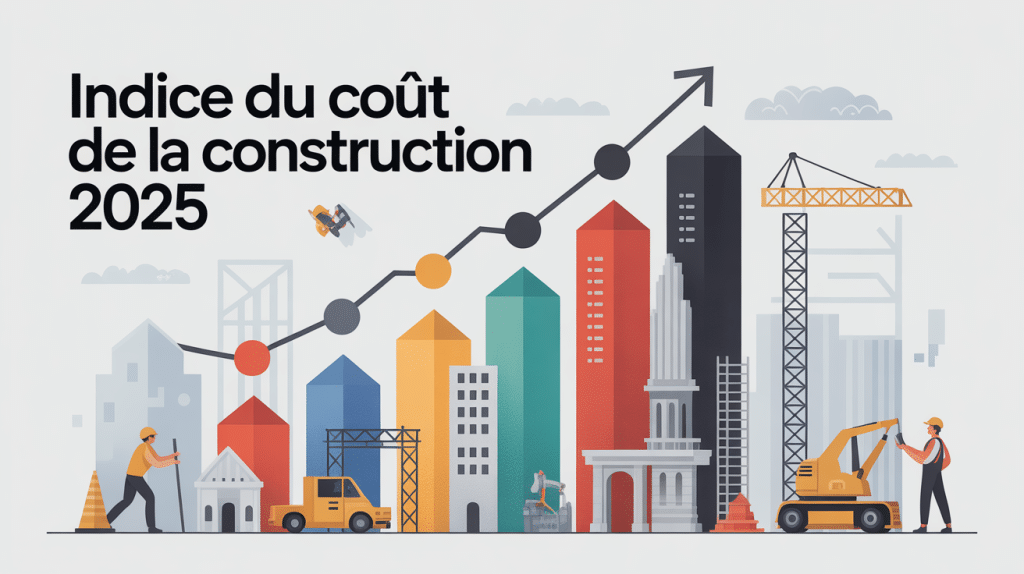 illustration moderne indice coût de la construction 2024