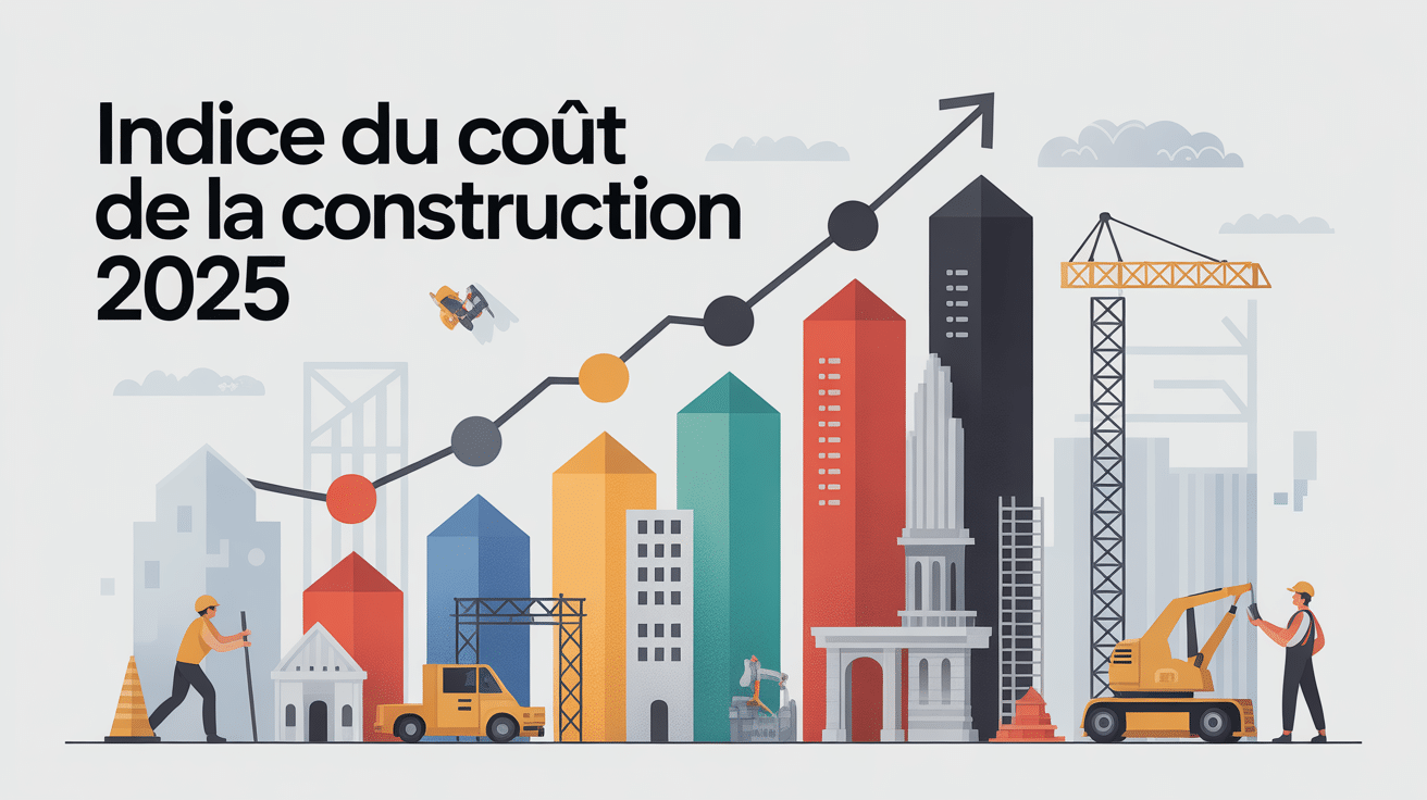 illustration moderne indice coût de la construction 2024
