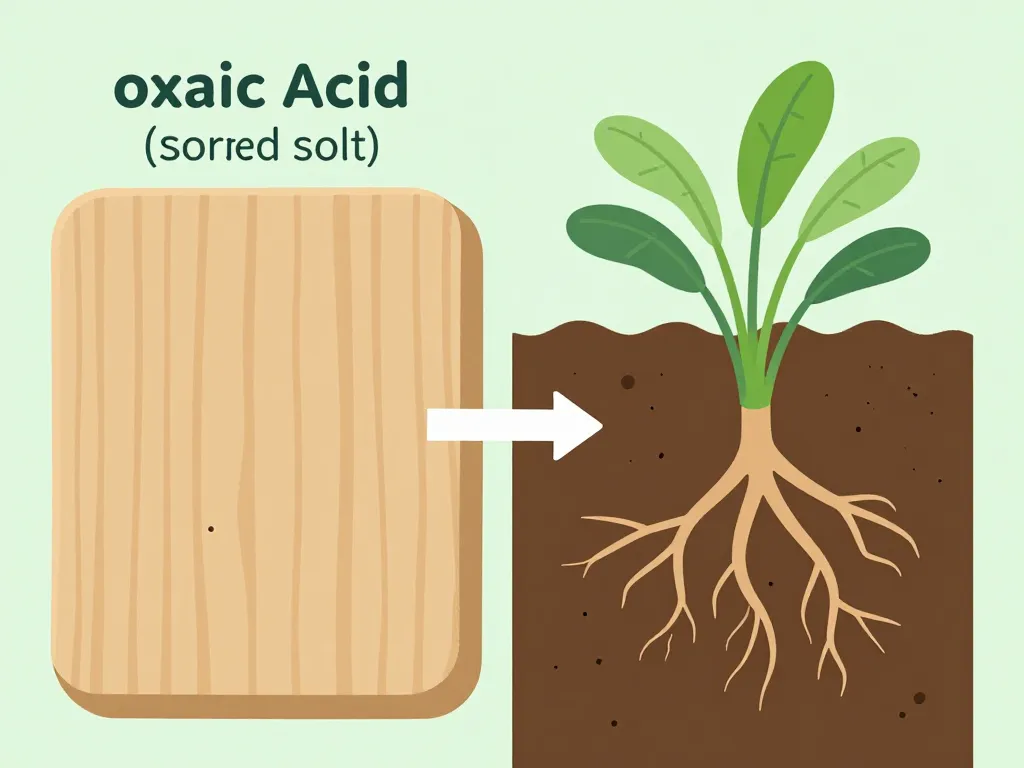 le sel d oseille est il dangereux pour les plantes effet acide oxalique