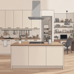 prise plan de travail legrand intégrée cuisine et bureau