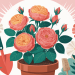 rosa super star rosier buisson fleurs orange saumoné jardin