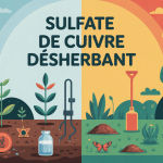 illustration sulfate de cuivre desherbant pollution et solutions écologiques