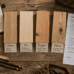 achat bois pour colombage échantillons et checklist