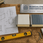 atelier montage bungalow préfabriqué plans techniques