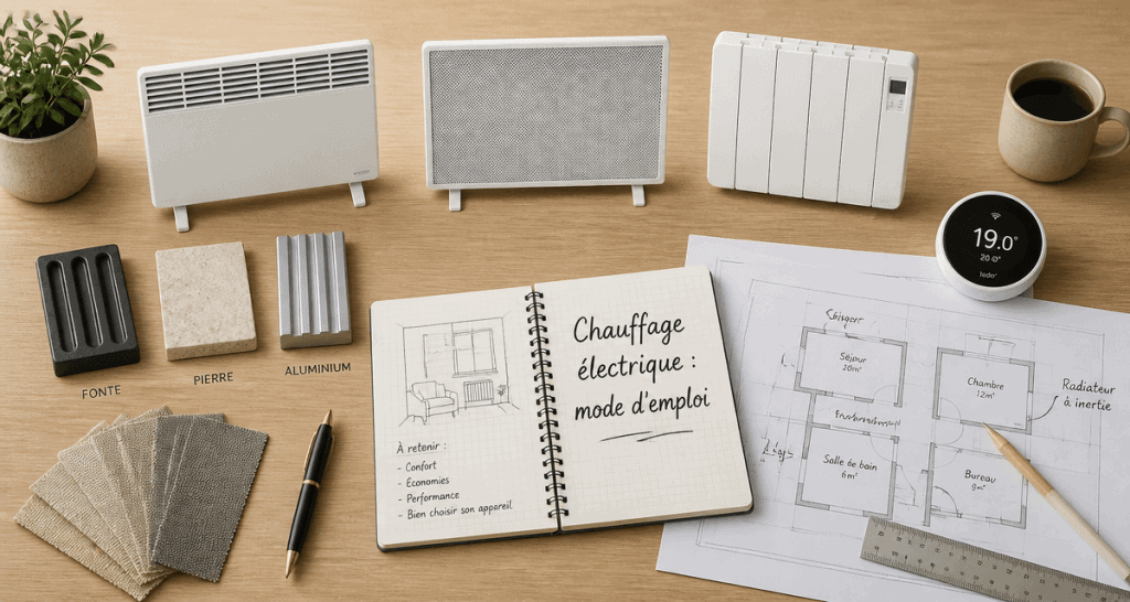 chauffage individuel electrique radiateurs thermostat plans