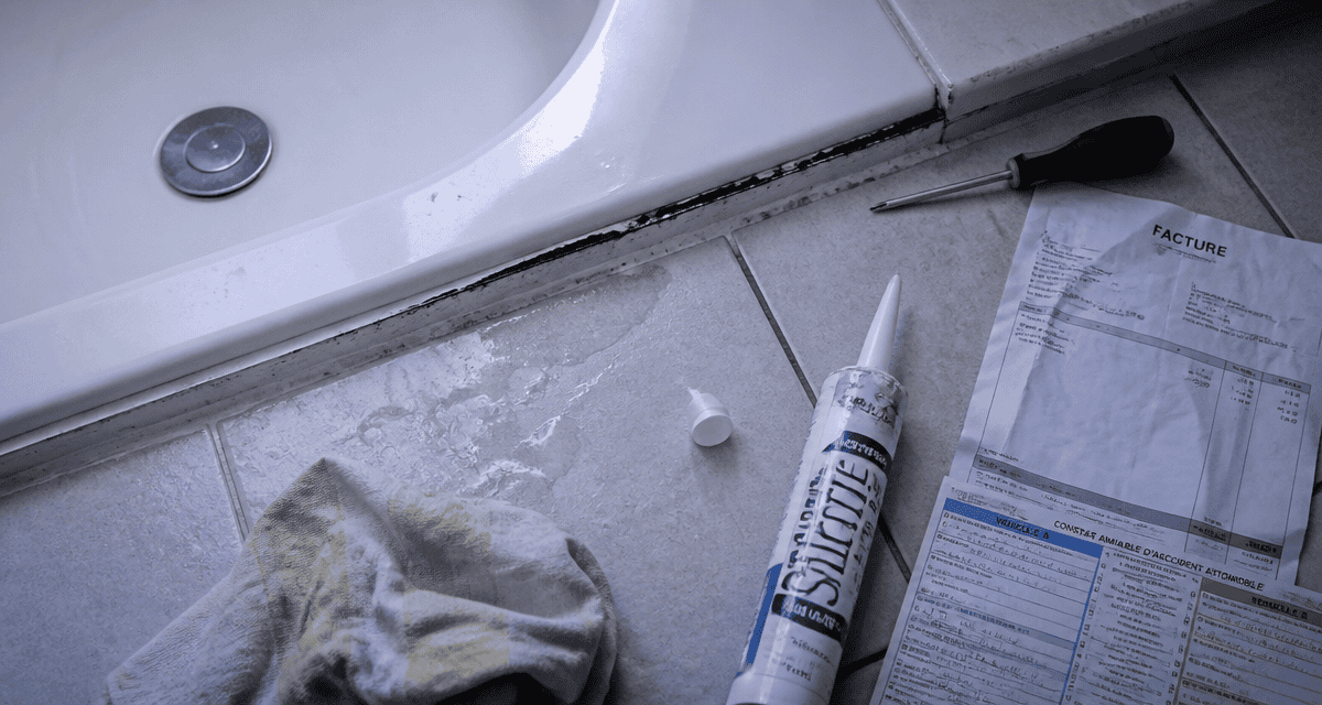 dégât des eaux joint défectueux assurance salle de bain
