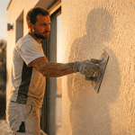 enduit gratte artisan facade maison
