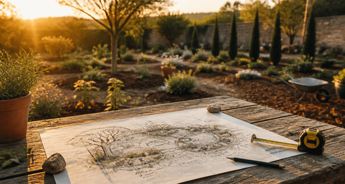 jardin comment faire structurer et planter
