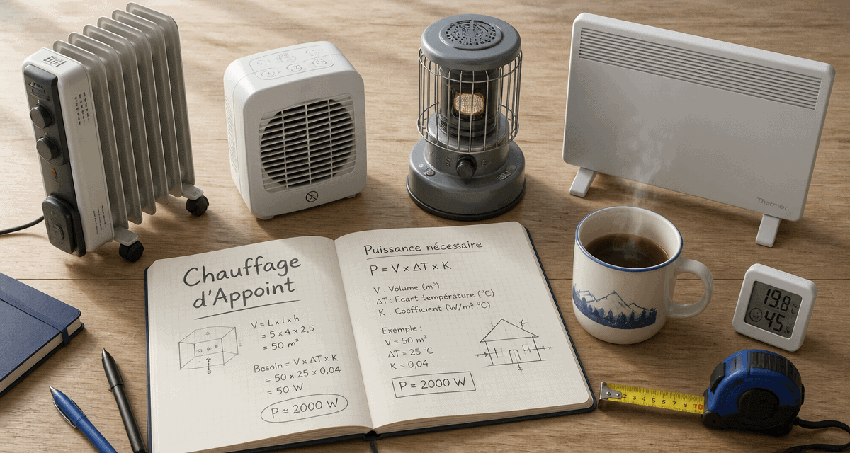 Meilleur chauffage d appoint miniatures sur table en bois clair