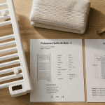 quel radiateur pour salle de bain flat-lay