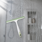 calcaire paroi douche nettoyée raclette vinaigre