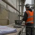 Nouvelle loi ravalement de façade et isolation thermique 2025 : façade en travaux et ITE