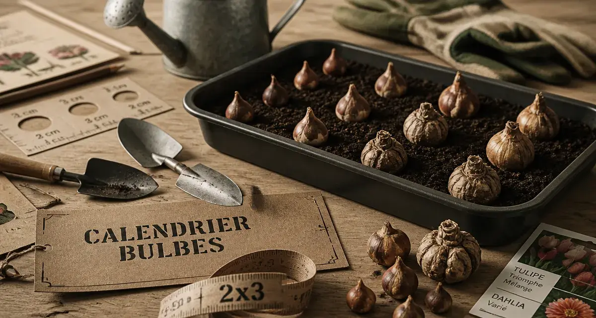Quand planter bulbes : calendrier, profondeur et astuces pour une floraison réussie