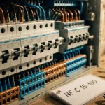 Quel disjoncteur pour quel appareil : tableau électrique NF C 15-100 avec disjoncteurs divisionnaires