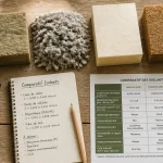 quel est le meilleur isolant thermique échantillons comparés