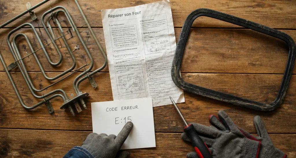 réparation four encastrable outils composants