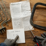 réparation four encastrable outils composants