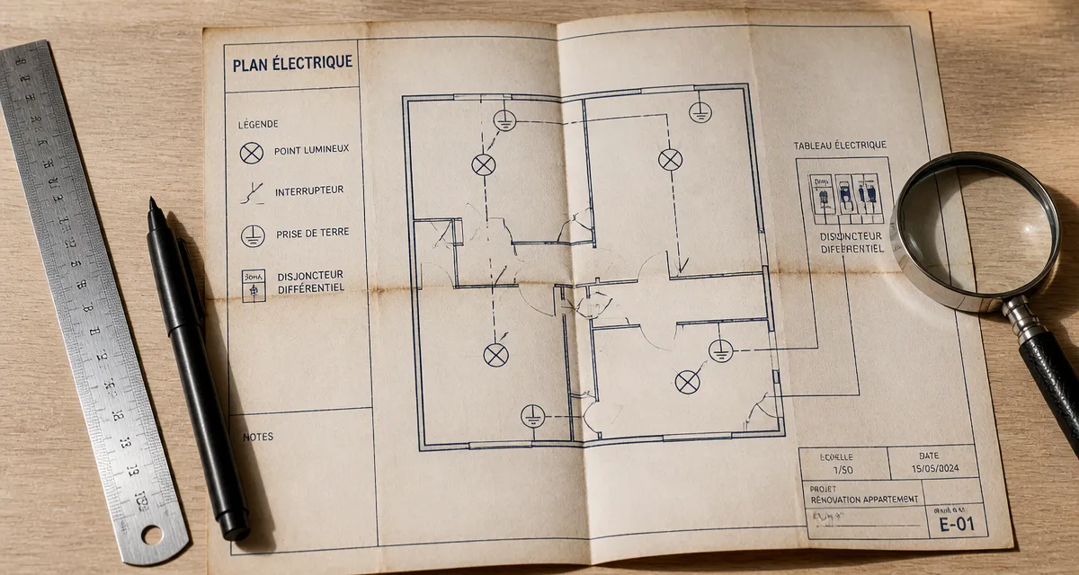 Symbole schéma électrique : guide IEC et NF, interrupteur et prise de terre