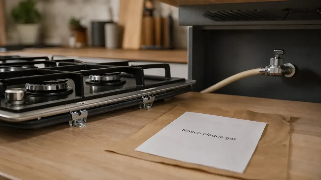 Installer une plaque de cuisson gaz : raccordement et sécurité gaz de ville ou propane