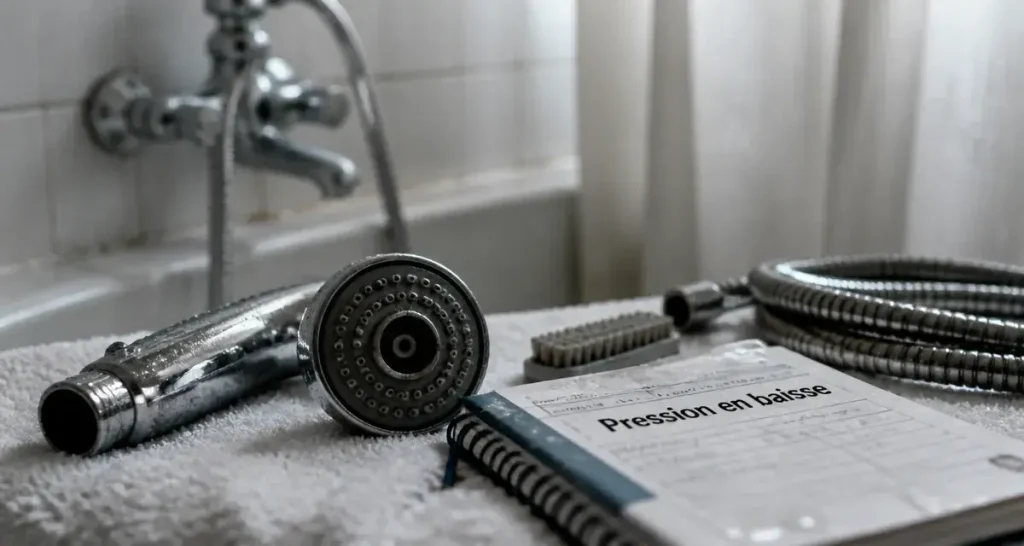 Pression de douche insuffisante : 6 vérifications à faire avant d’appeler un plombier