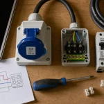 Prise cuisinière électrique 32A, circuit dédié et mise à la terre