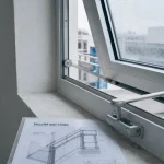 Système ouverture fenêtre en hauteur oscillo-battant anti-chute, sécurité anti-chute