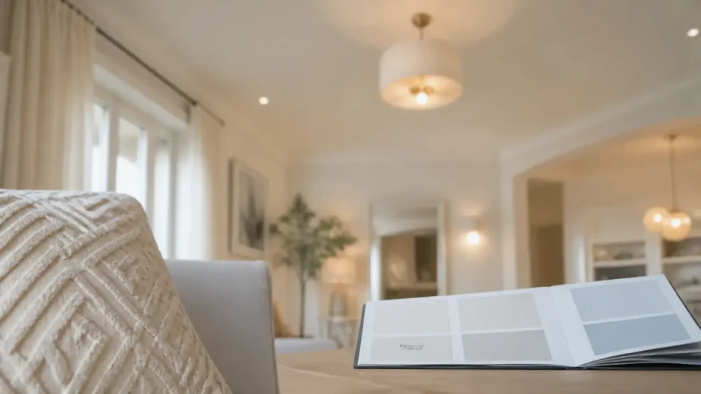 Quelle couleur de plafond pour agrandir une pièce : blanc, blanc cassé ou bleu très clair ?
