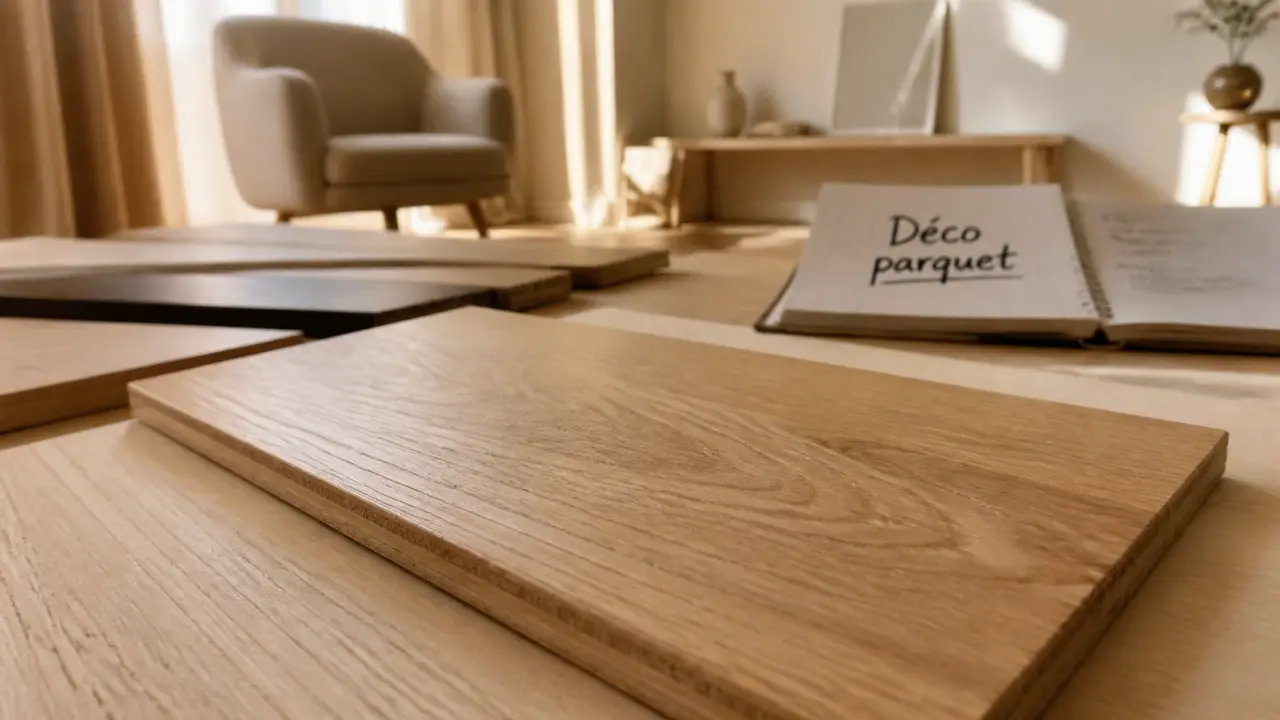 Déco parquet chêne clair : teinte, pose et finition en images