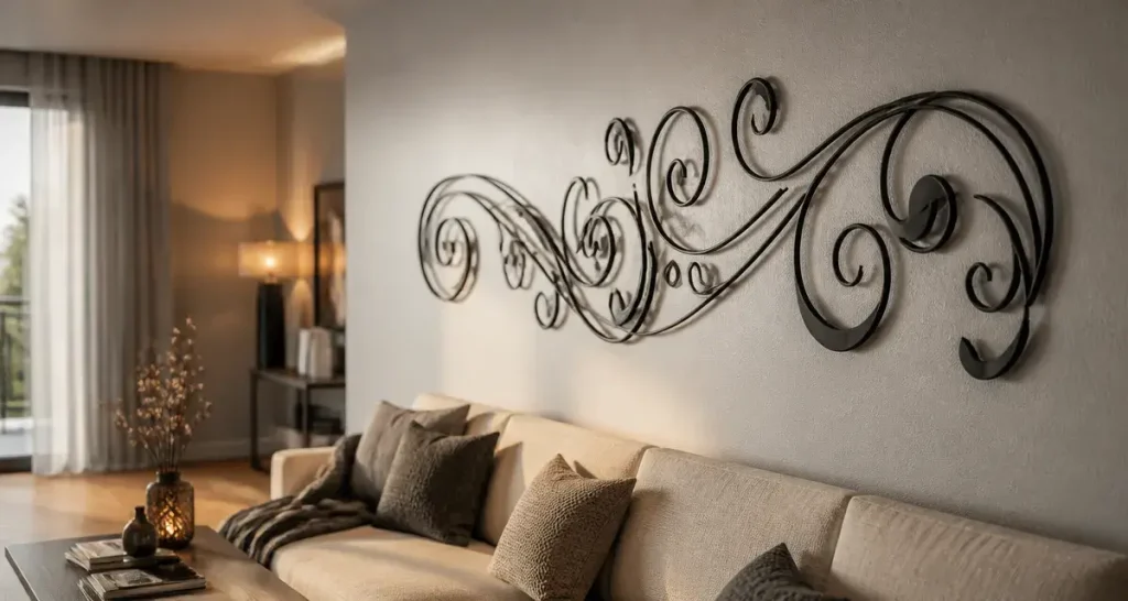 Décoration en fer forgé intérieur : allier robustesse artisanale et design contemporain
