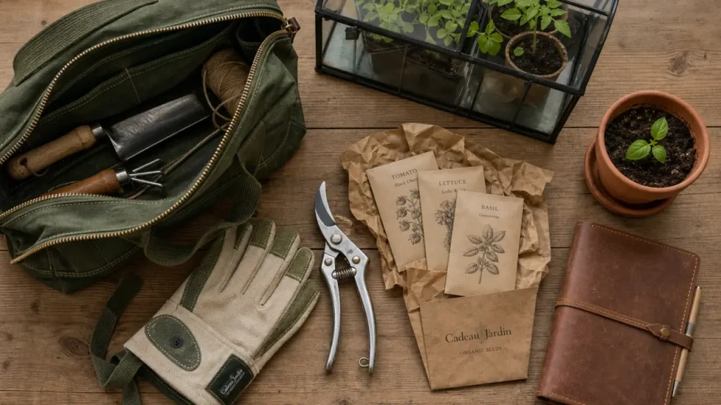 Quel cadeau offrir à un jardinier selon son profil, son espace et la saison ?
