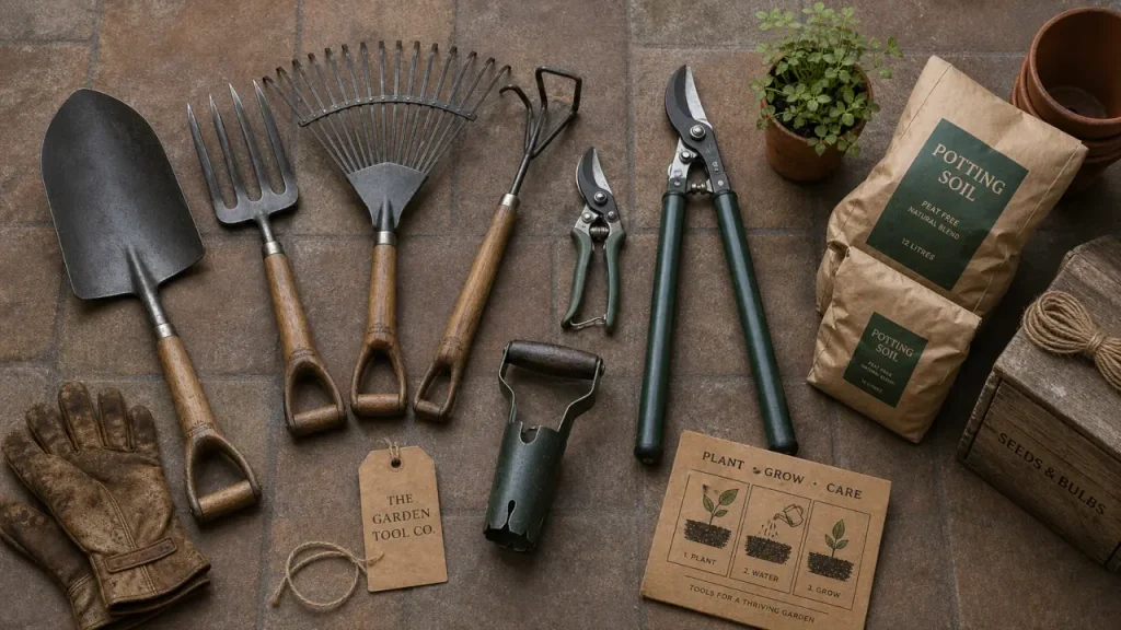 Outils du jardinier : les bons outils pour le sol, la taille et les plantations