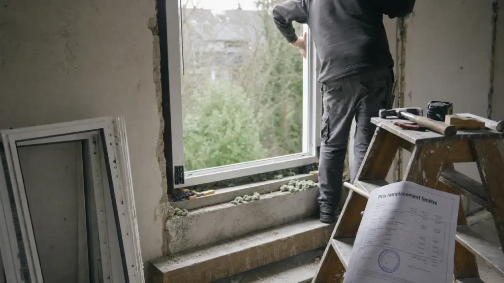 Prix remplacement fenêtre : 300 à 850 $ en pose rénovation, jusqu’à 1 500 $ en cadre complet