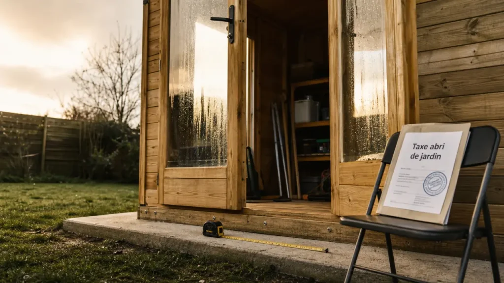 Taxe abri de jardin : 5 m², 1,80 m et les cas qui échappent à l’impôt