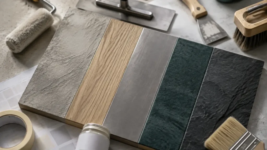 Peinture Maison Déco : choisissez l’effet béton, bois ou velours pour un mur unique