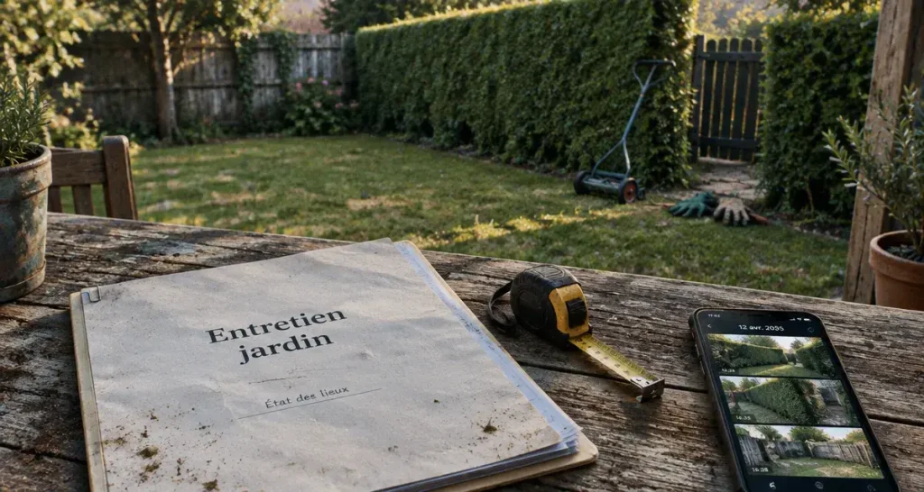 Location avec jardin : les erreurs d’entretien qui menacent le dépôt de garantie
